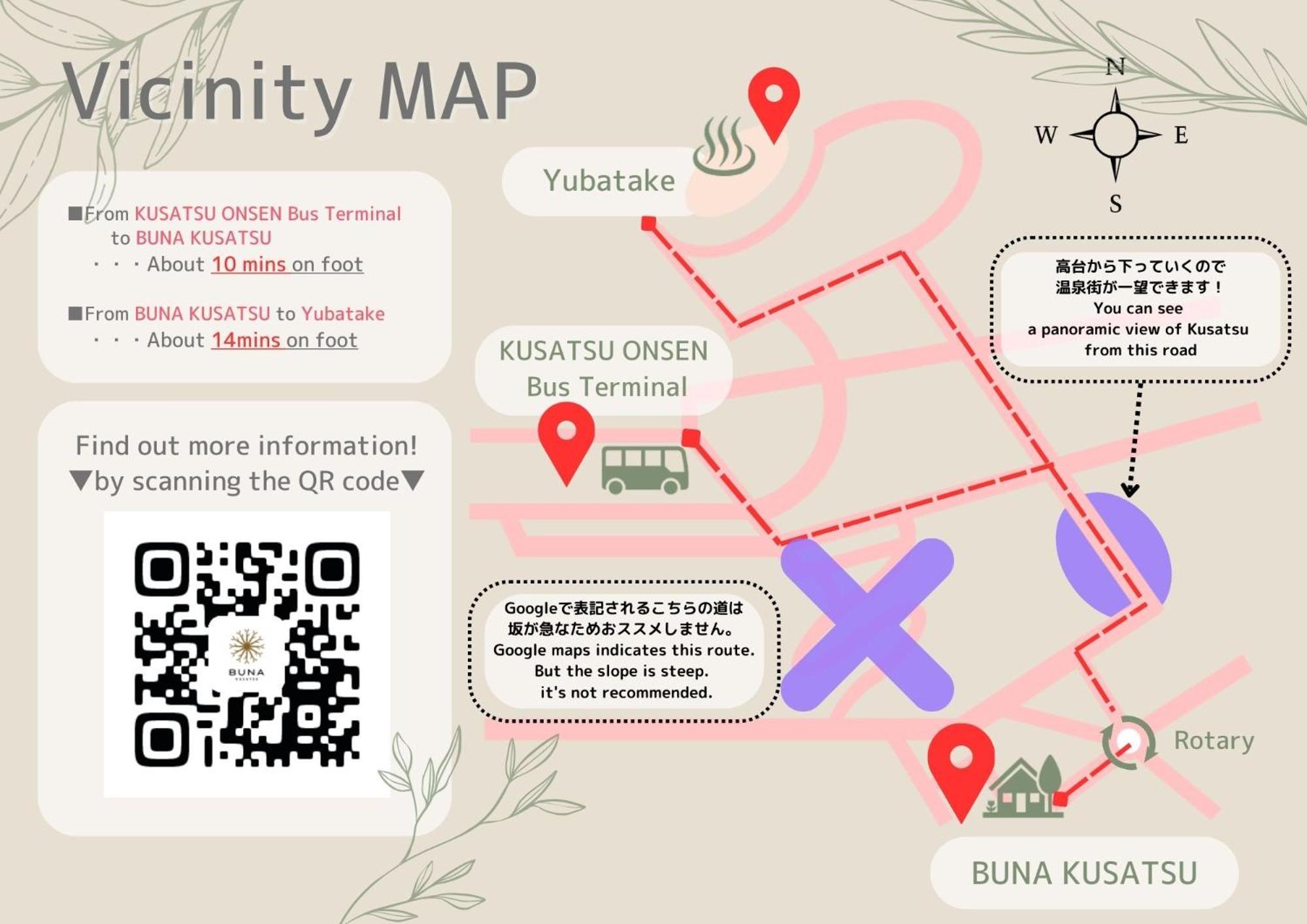 Buna Kusatsu Onsen Inn Bagian luar foto